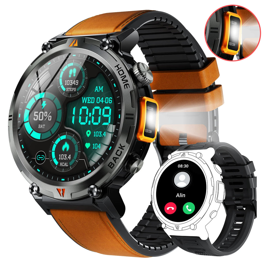Bluetooth smartwatch Full Touch Screen Health Monitor