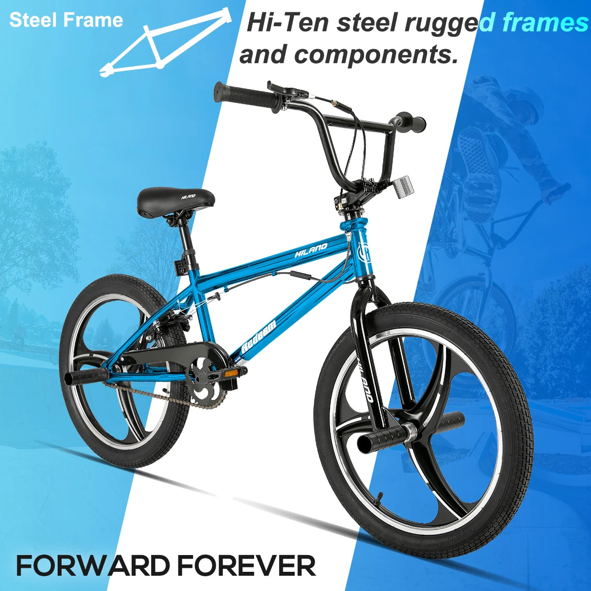 Kids BMX Bike, 360 Degree Rotor Freestyle.
