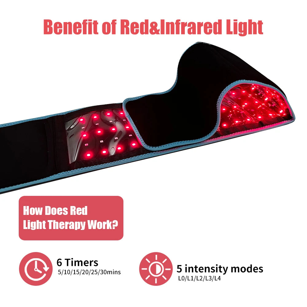 Red Light Infrared Red Body Relaxing Belt
