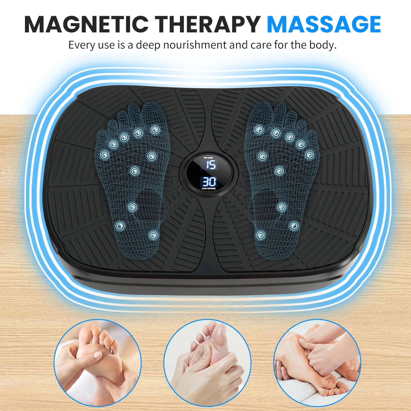 Vibration Plate Whole Body Exercise Workout